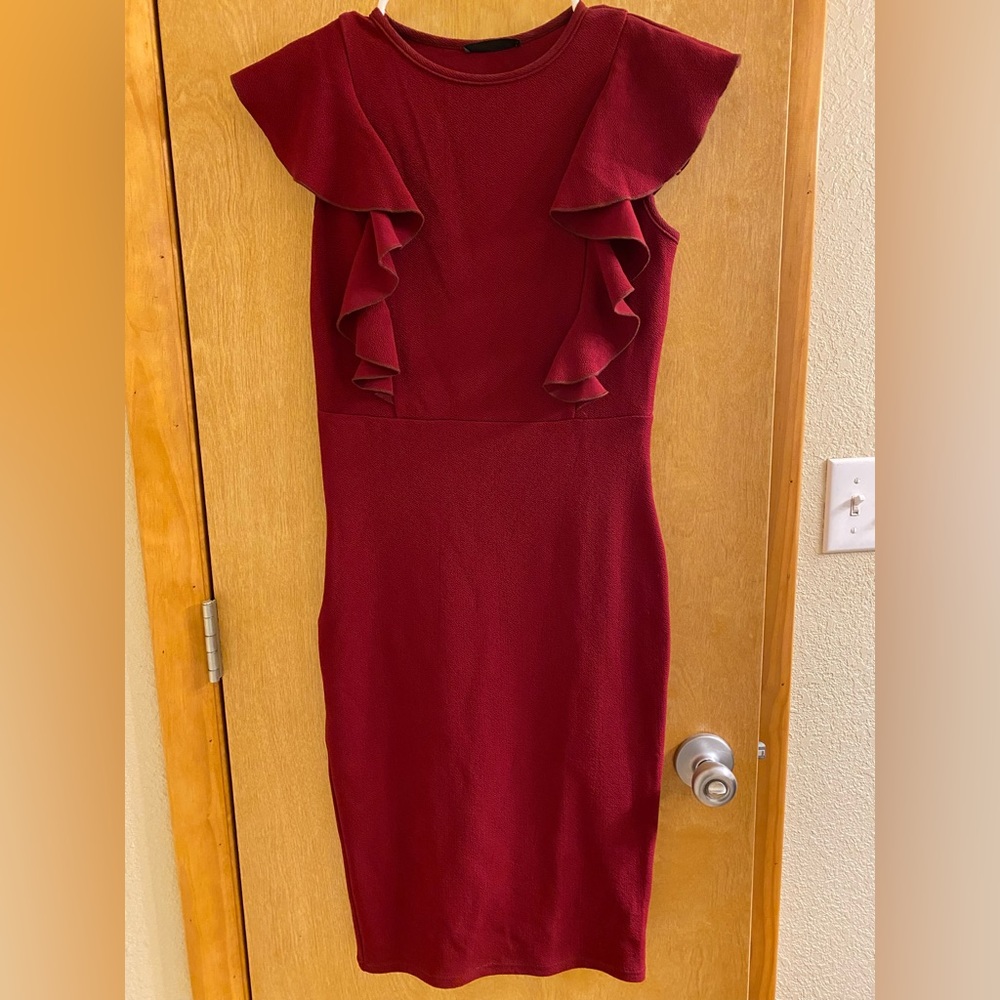 Maroon Dress
